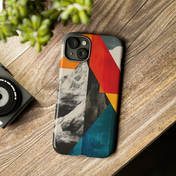 Abstract Mountains Phone Case | iPhone 16, Samsung S 24, Pixel 9, 8 Phone  Case | Colorful Bauhaus Modern Mountains Phone | Artsy Phone Case - Etsy