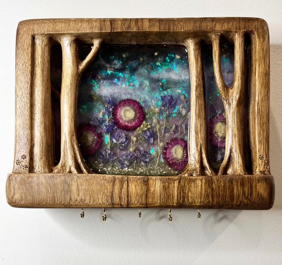 Resin filled shop jewelry