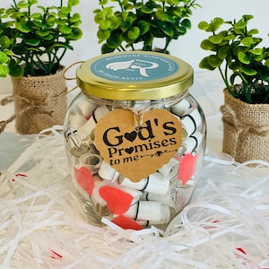 Gottes Versprechen an mich - 62 Versprechen - Ermutigende Schriften - Christliche Geschenkidee - Schriftkarten