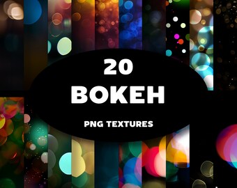 Texture Bokeh/Carta digitale per sfondi, sovrapposizioni, fotoritocco e progettazione grafica, carta digitale, pacchetto, procreare, arte