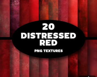 Distressed Red Textures | Digital Paper for Backgrounds, Backdrops, Overlays, Photography Edits, Graphic Design, Wallpaper, Package, Paint