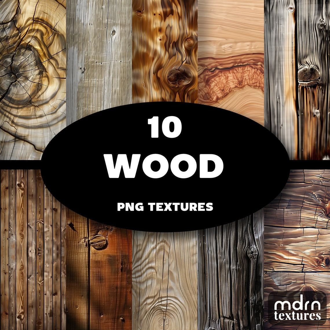 Wood Textures | Digital Paper for Backgrounds, Overlays, Photo Edits ...
