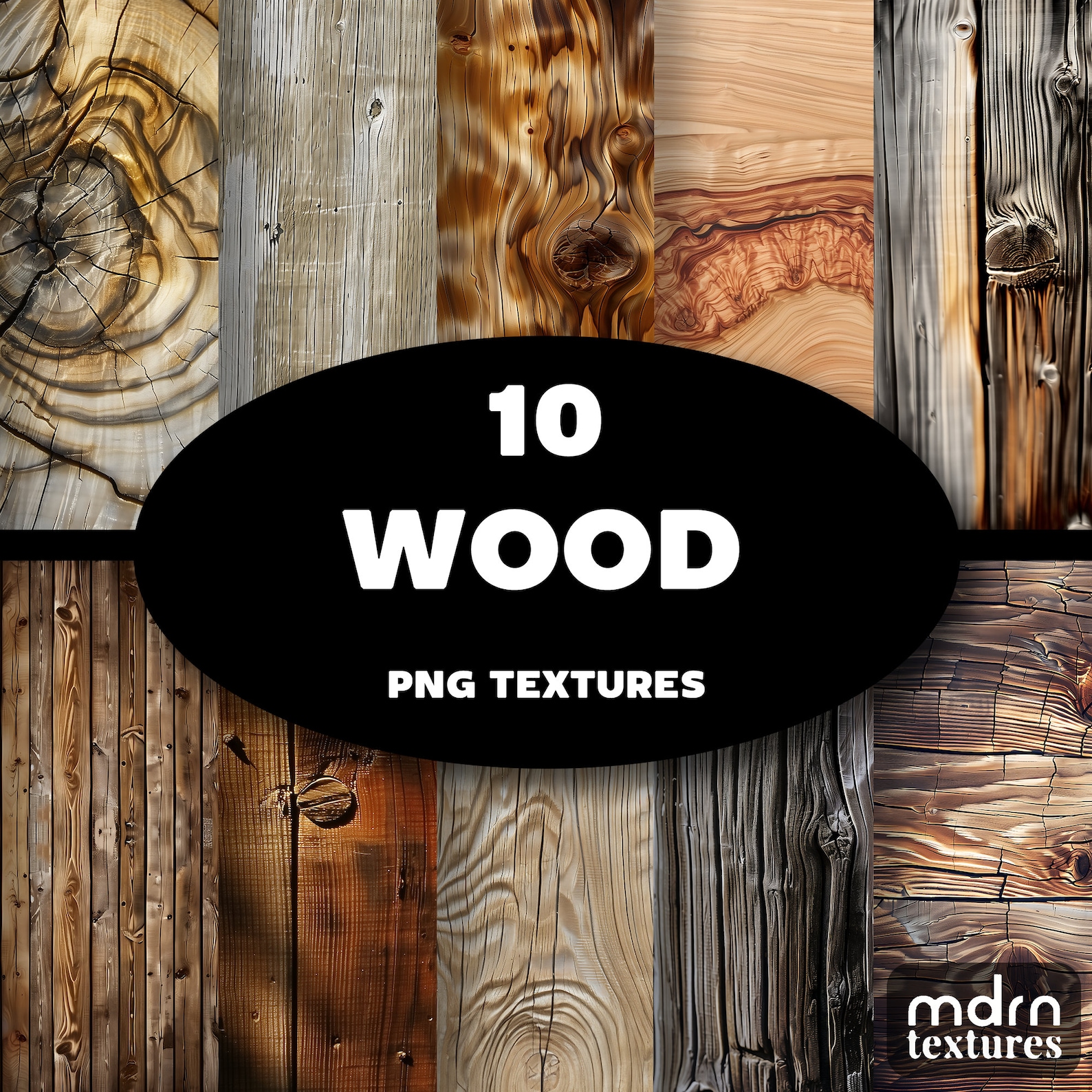 Wood Textures | Digital Paper for Backgrounds, Overlays, Photo Edits ...