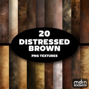Distressed Brown Textures | Digital Paper for Backgrounds, Backdrops, Overlays, Photography Edits, Graphic Design, Wallpaper, Package, Paint