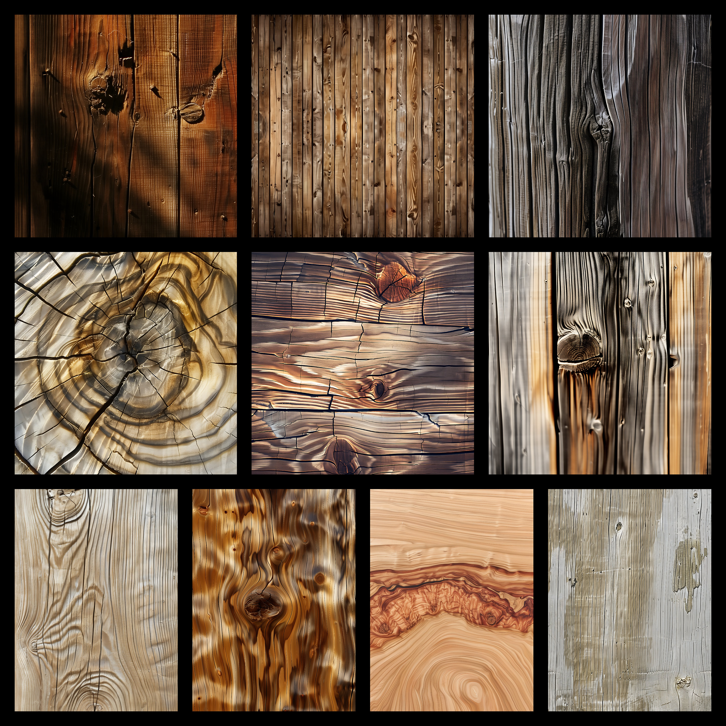 Wood Textures | Digital Paper for Backgrounds, Overlays, Photo Edits ...