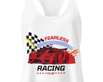 Racing Women’s Fitted Racerback Tank Top