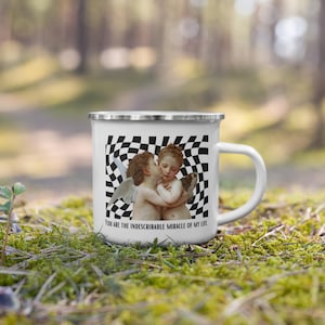 Miracle of My Life&quot; Enamel Mug