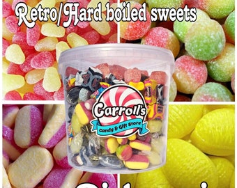 Pick n mix - 600g, 1.2kg, 2kg - Retro/Hard Boiled Sweets