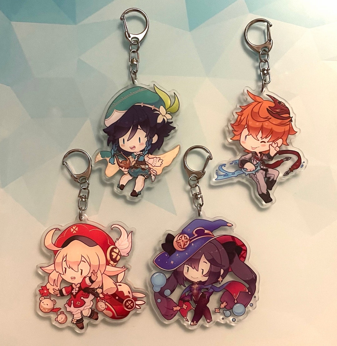 Genshin Keychains Etsy