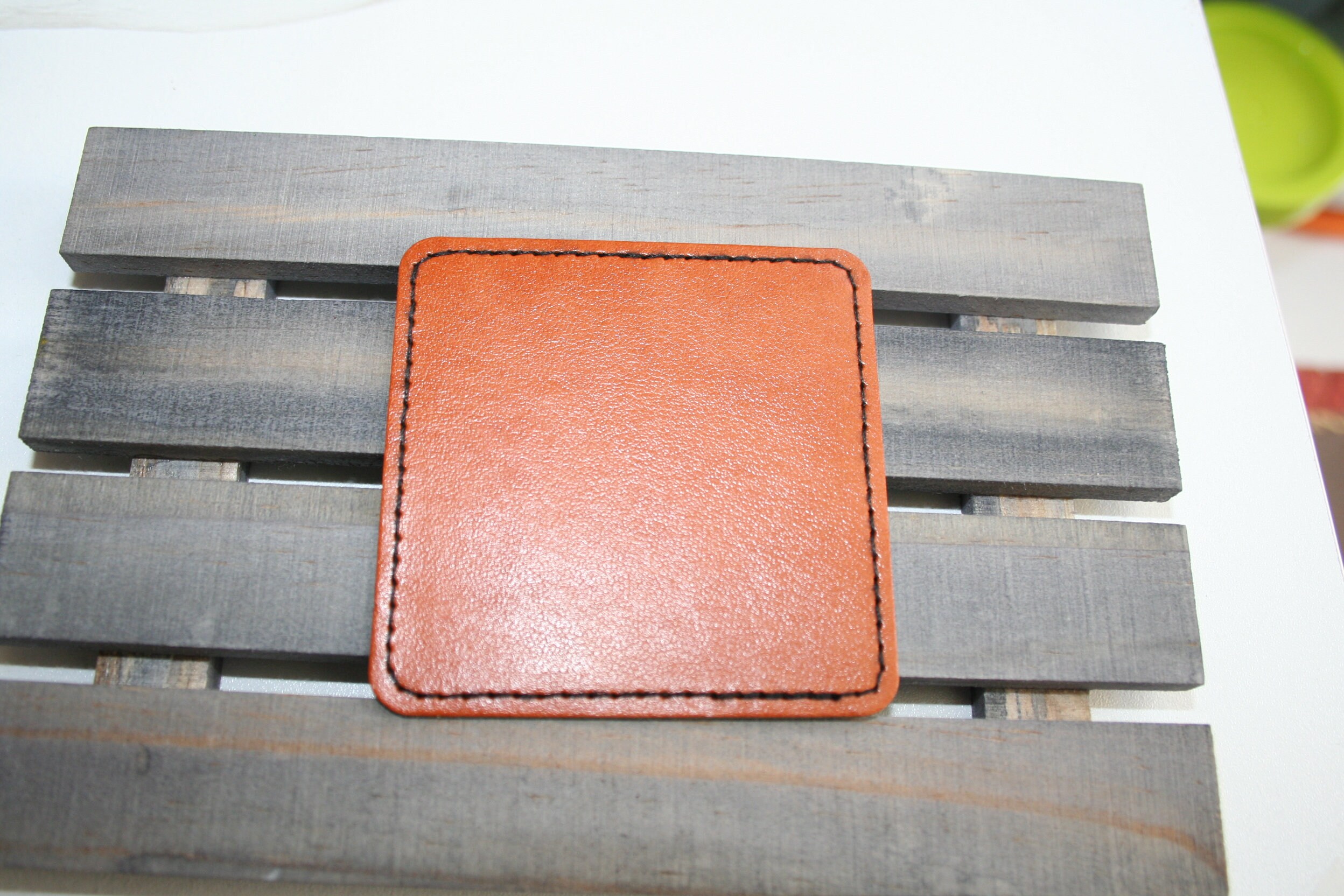 Leather Iron on Patch Custom Leather Patch UFC Patch Trucker Hat Patch