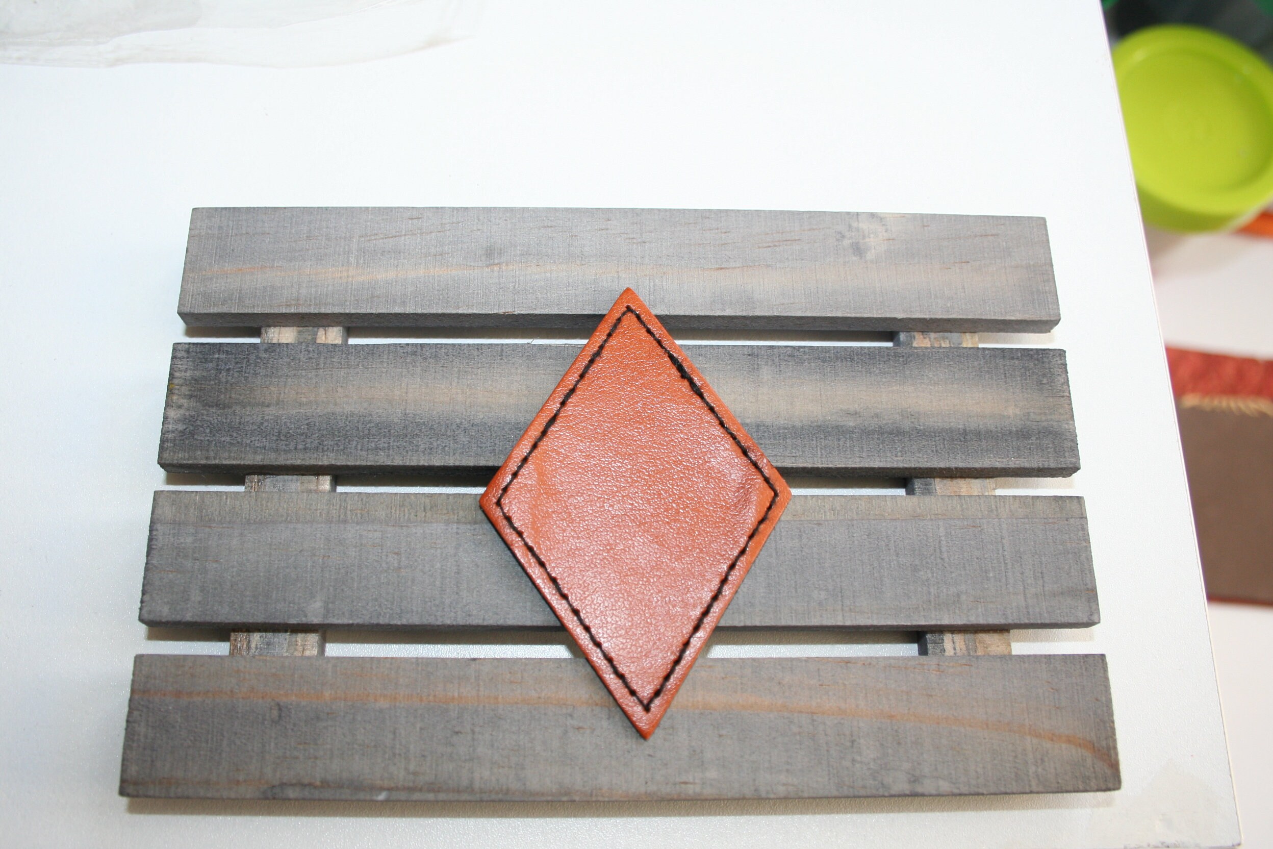 Leather Iron on Patch Custom Leather Patch UFC Patch Trucker Hat Patch