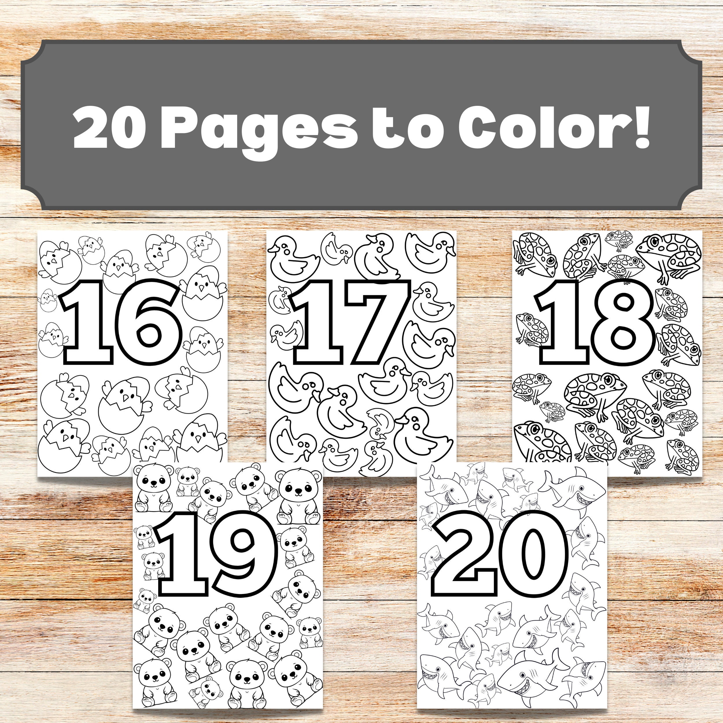 20 Number Tracing Worksheets, Traceable Numbers, Preschool Worksheets ...