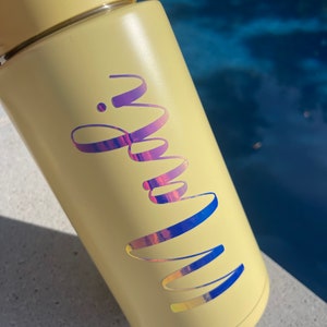 Aangepaste vinyl naamlabels