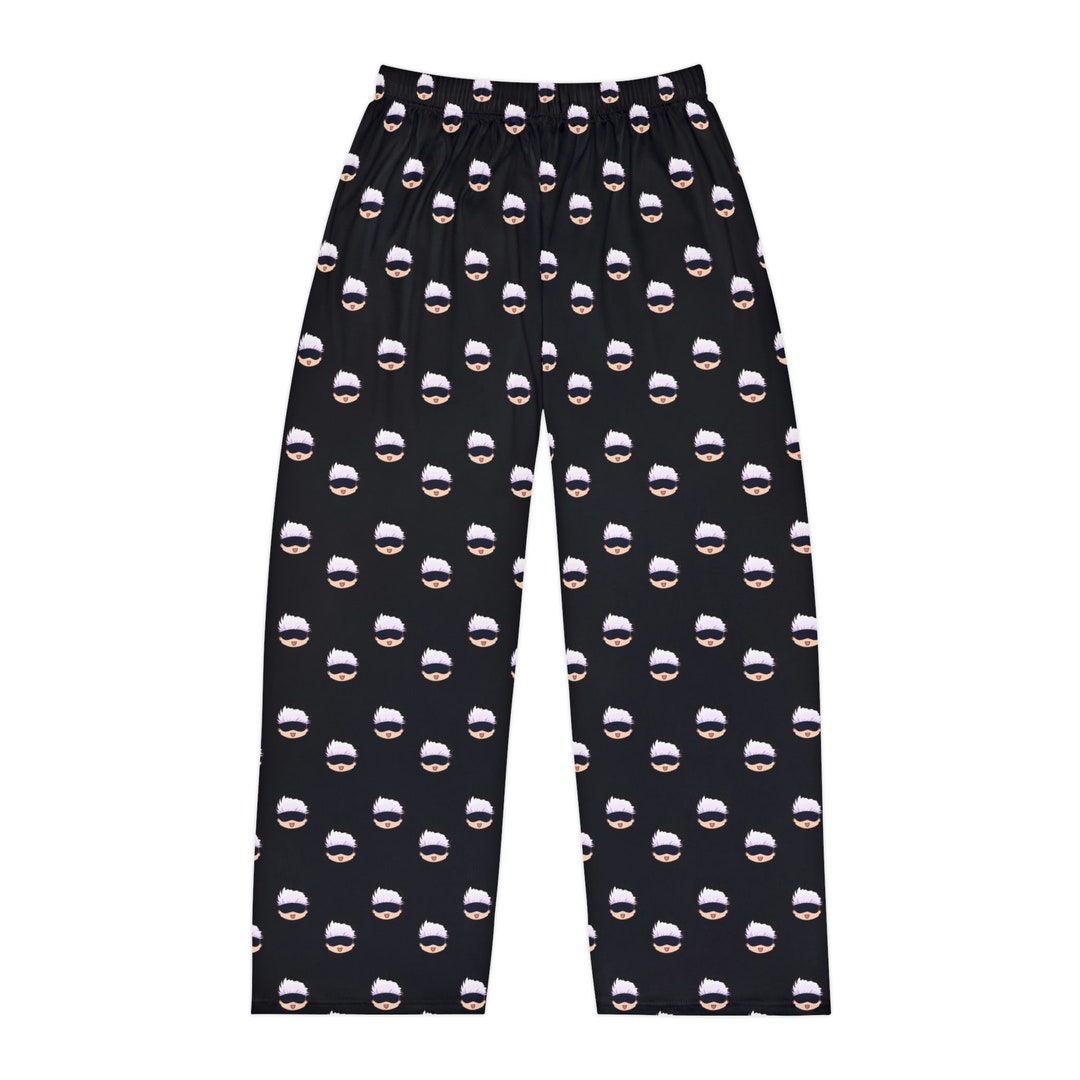 Chibi Gojo Pajama Pants Anime Pajama Pants Jujutsu Kaisen Etsy