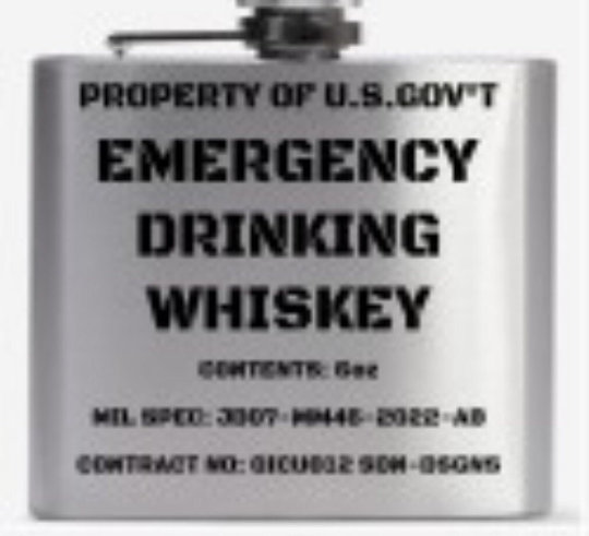 Emergency Drinking Flask Svgs - Etsy