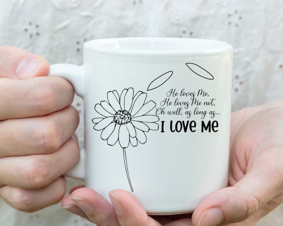 Daisy SVG He Loves Me He Loves Me Not Daisies SVG - Floral Digital File ...