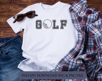Golf Svg Golfing Svg Golf ball SVG Golf tshirt design