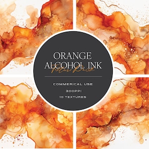 Orange & Gold Alcohol ink Texture, clipart, Colorful Backgrounds And Patterns, Liquid Ink, colorful illustration