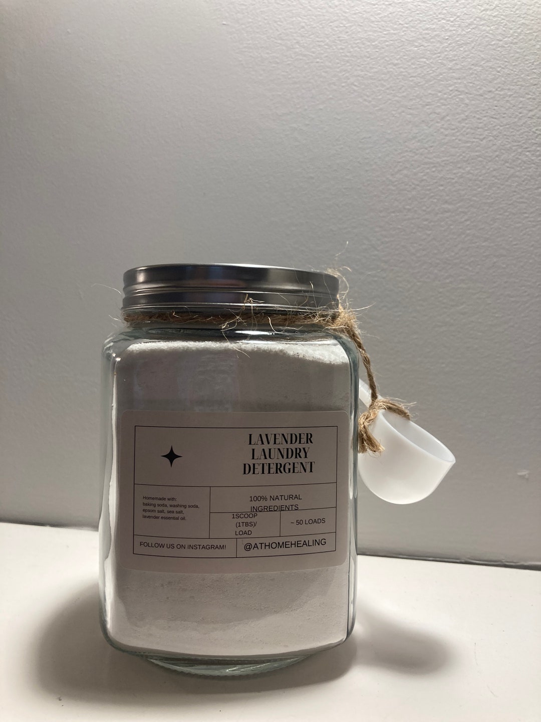 Homemade All Natural Lavender Laundry Detergent Etsy