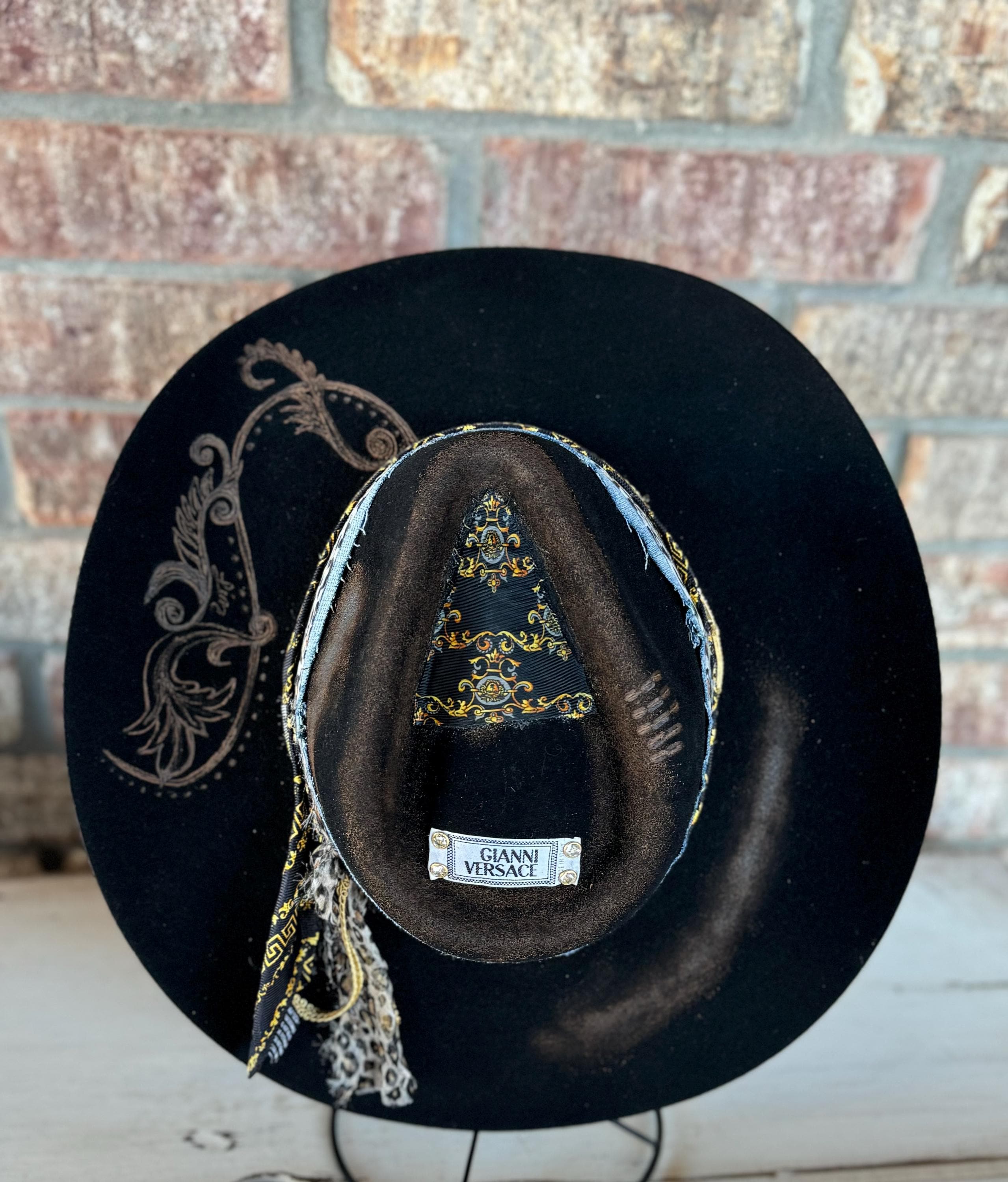 Vintage Versace Hat - Etsy