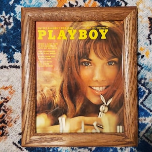 1970s Playboy Cover- Retro Art
