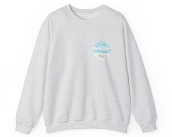 STAGS BEACH CLUB Sweatshirt // Fairfield Beach Crewneck // 2 Sided Custom Sweatshirt // Stags Sweatshirt