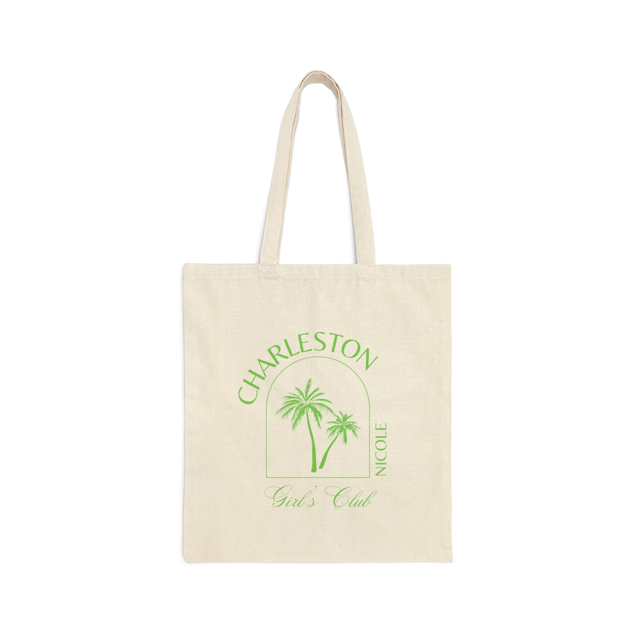 Charleston Bachelorette Canvas Tote Bag, Custom Bachelorette Tote ...