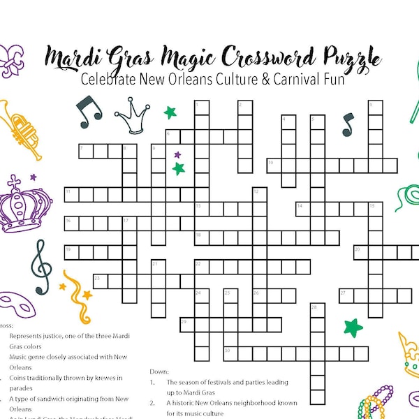 Carnival Puzzle Etsy