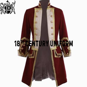Redingote in velluto marrone del XVIII secolo: storico cappotto da ussaro Regency