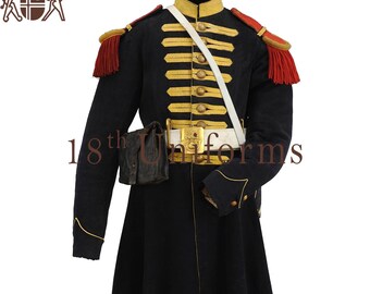Chaqueta de lana de la Guardia Imperial: uniforme británico de 1860, estilo Segundo Imperio
