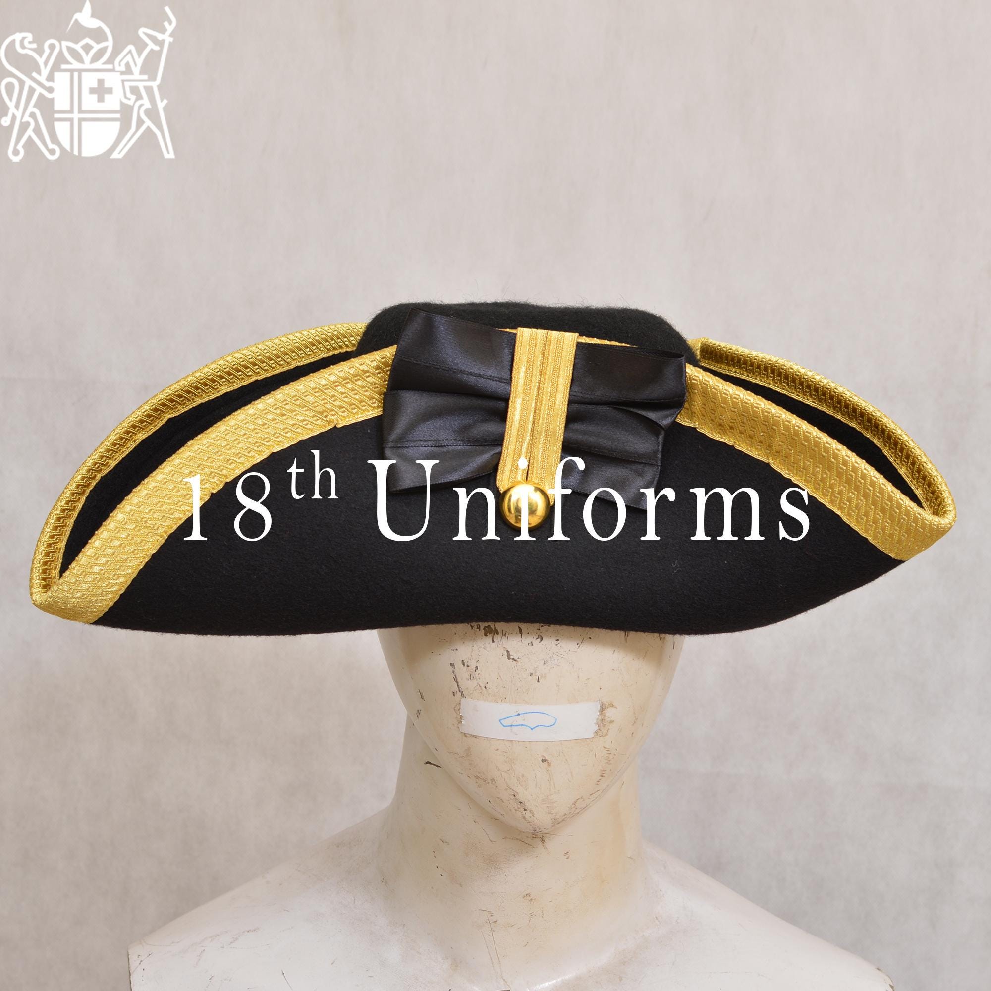 Bicorne Militaire Italien – Chapeau D'officier Des Carabiniers (état Moyen)