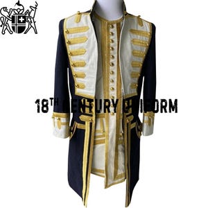 Wool Vice Admiral Uniform: Royal Navy Officer&#39;s Jacket