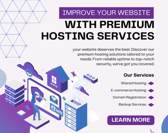 Web Hosting Service, Premium Website Hosting Services, Online Business Solution, Web Hosting Plan, ecommerce Hosting, Blog Hosting online