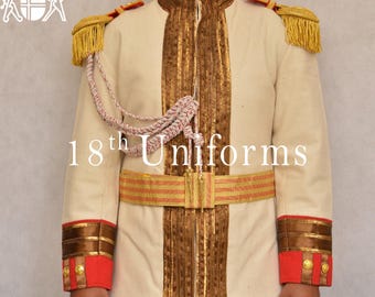 Chaqueta de lana de la Guardia Imperial del siglo XIX - Túnica de oficial militar