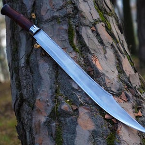 Handmade Small Sword | 17 inch handmade Simple Sword | Oil quenching Carbon Steel Blade | Gifts for Him | Wedding Gifts | Gifts for Him