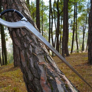 Handmade 63&quot; Large Viking Sword | Handmade Decorative Gifts for Him | Large Sharp Edge Decorative Piece | Wedding Gifts | Anniversary Gifts