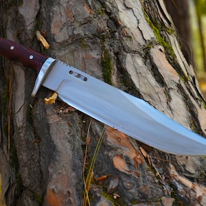 Seax Knife: Handmade Knife | Hand Forged Knife | Birthday Gifts for Boyfriend | Dad Gifts | Handmade Gifts | Graduation Sharp Gifts