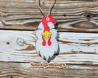 Happy Hen Car Freshie: Aromatherapy Aroma Bead Air Freshener