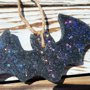 Bat Car Freshie, Sparkly Bat Car Freshie, Car Air Freshener, Car Candle, Aromatherapy