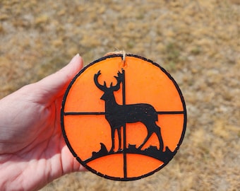 Deer Hunter Car Freshie: Aromatherapy Aroma Bead Air Freshener