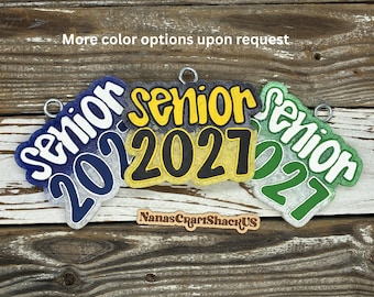 Senior 2027 Car Freshie Air Freshener