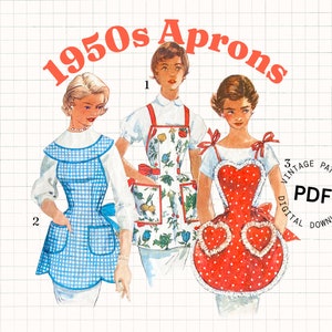 1960s Apron - Etsy