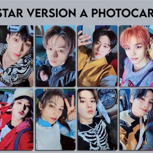 Stray Kids 5-Sterne Version A Fotokarten (Lomocards/Fanmade)