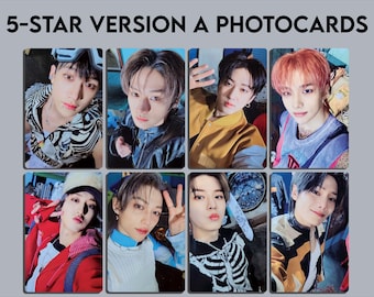 Stray Kids 5-Star Version A Photocards (Unofficial/Fanmade)