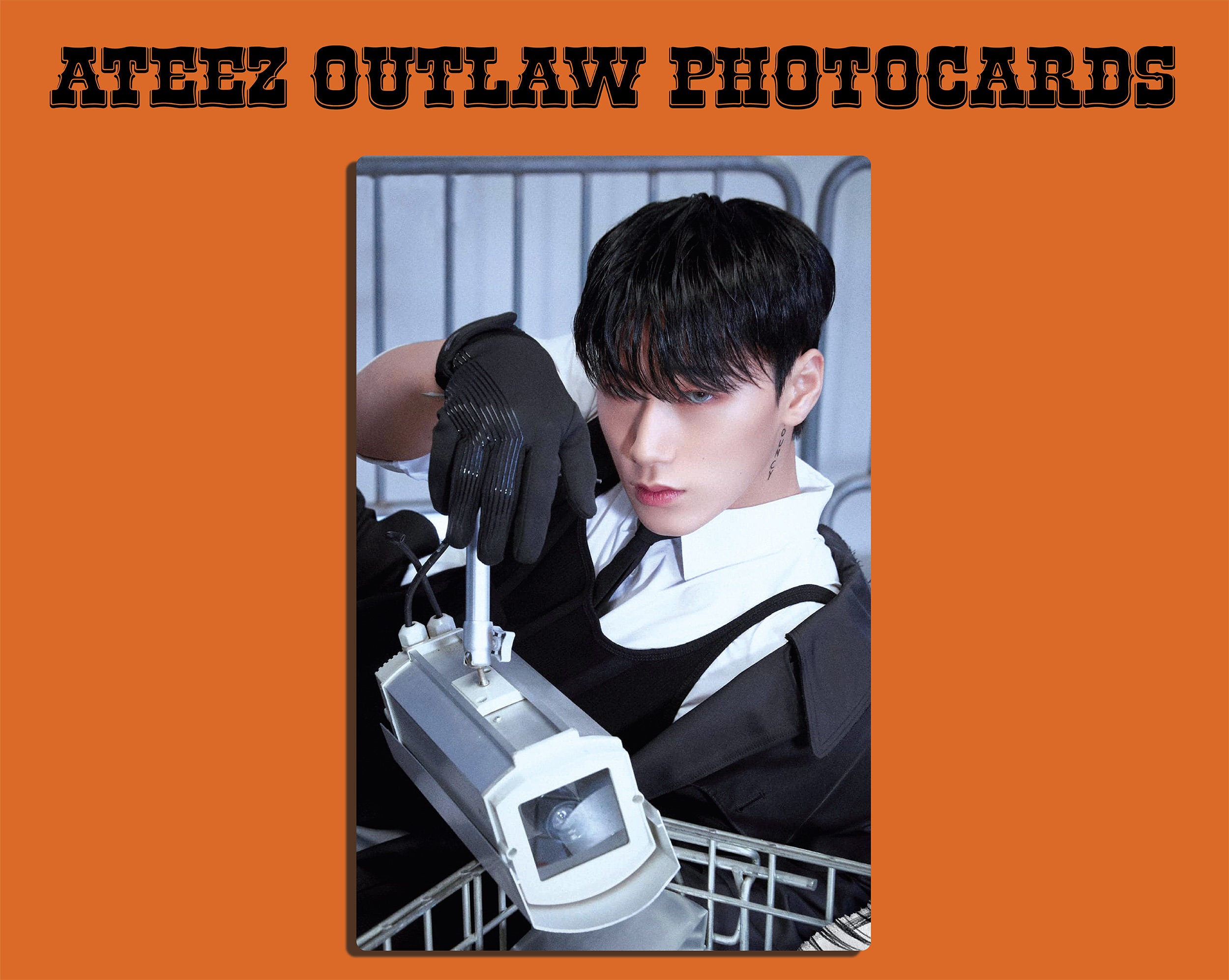 ATEEZ Outlaw Photocards || Unofficial/fanmade - Etsy