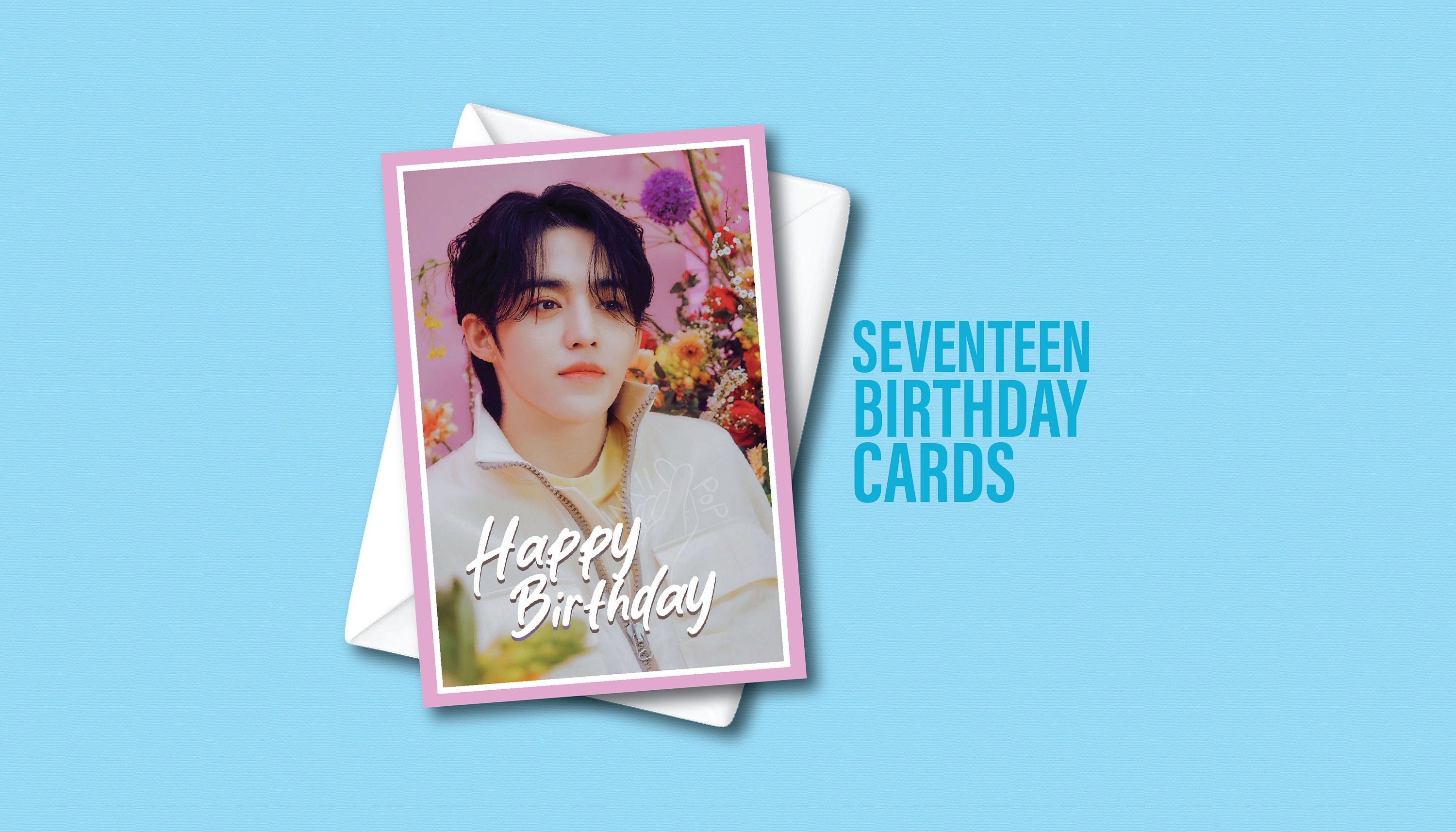 Kpop Birthday Card - Etsy