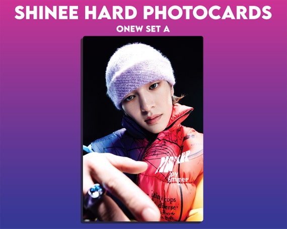 Shinee HARD Photocards || Unofficial/fanmade - Etsy