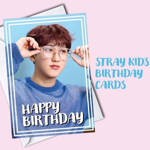 Stray Kids Birthday Cards - Etsy