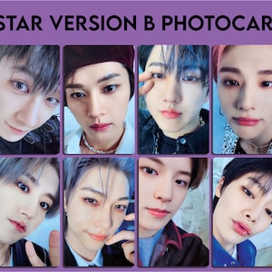 Stray Kids 5-Sterne Version B Fotokarten - (Lomocards/Fanmade)