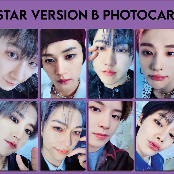 Stray Kids 5-Star Versie B Fotokaarten - (Lomocards/Fanmade)